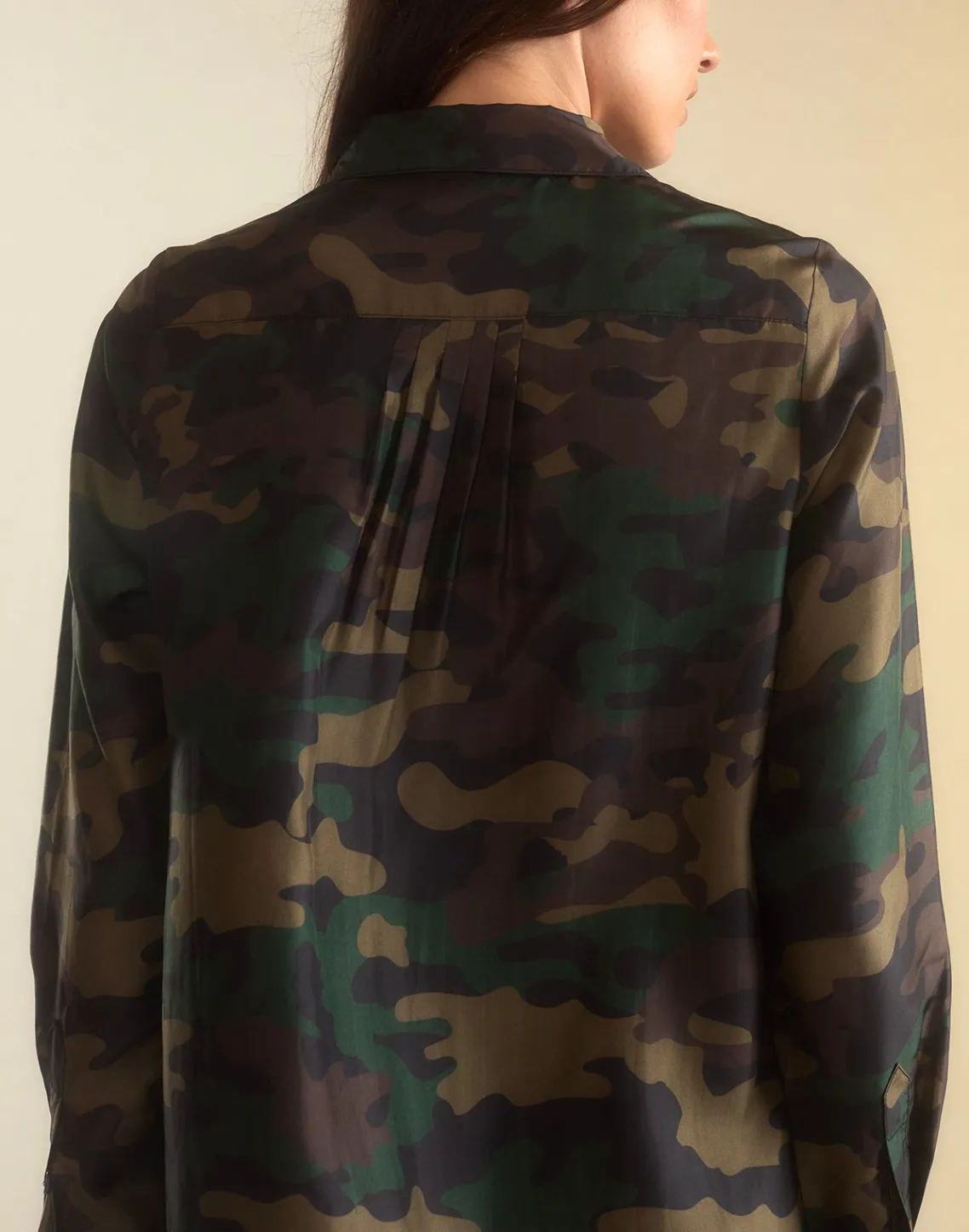 Cynthia Rowley Silk Taffeta Shirt Dress GRNCAM Fashion