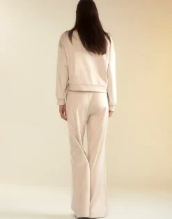 Cynthia Rowley Sleek Ultrasuede Lounge Pant STONE Online