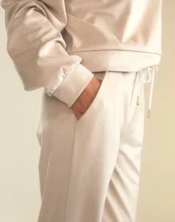 Cynthia Rowley Sleek Ultrasuede Lounge Pant STONE Online