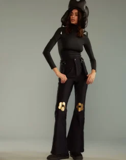 Cynthia Rowley Slope Style Ski Pants BLACK Online