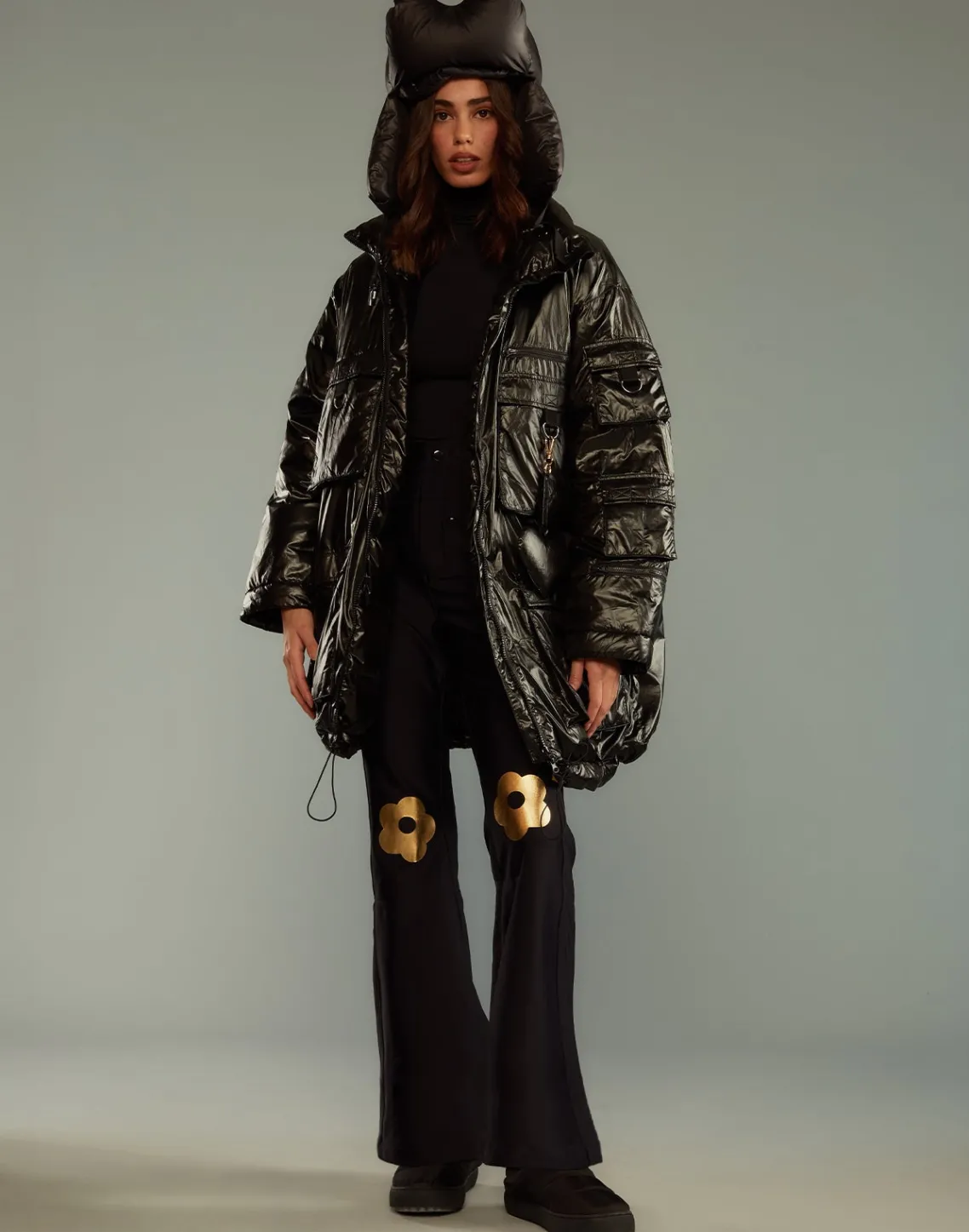 Cynthia Rowley Slope Style Ski Pants BLACK Online