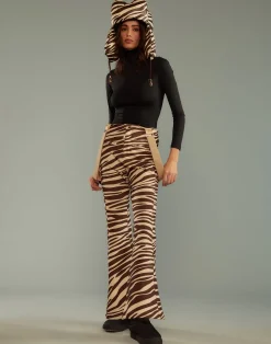 Cynthia Rowley Slope Style Ski Pants ZEBRA Hot