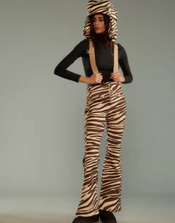 Cynthia Rowley Slope Style Ski Pants ZEBRA Hot