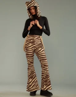 Cynthia Rowley Slope Style Ski Pants ZEBRA Hot