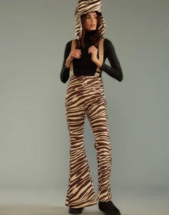 Cynthia Rowley Slope Style Ski Pants ZEBRA Hot