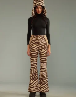 Cynthia Rowley Slope Style Ski Pants ZEBRA Hot