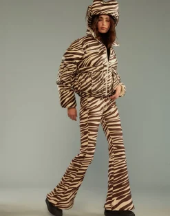Cynthia Rowley Slope Style Ski Pants ZEBRA Hot