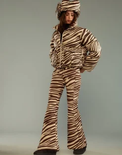 Cynthia Rowley Slope Style Ski Pants ZEBRA Hot