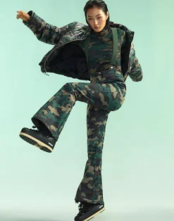 Cynthia Rowley Slope Style Ski Pants GRNCAM Discount