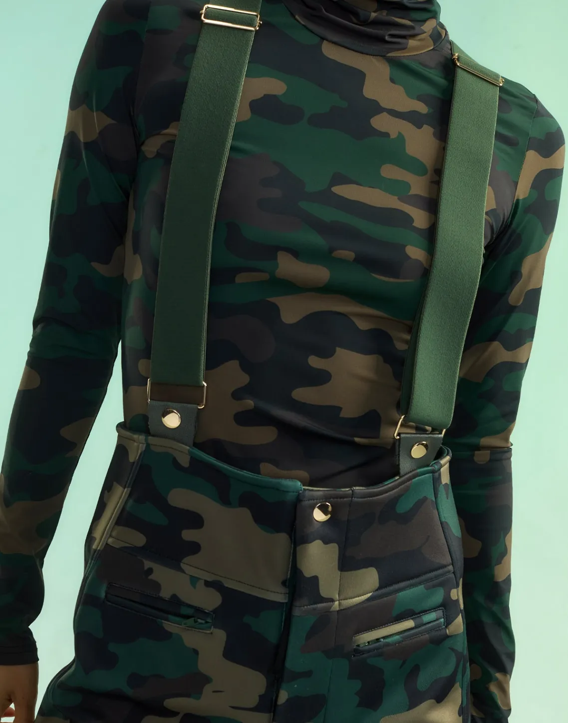 Cynthia Rowley Slope Style Ski Pants GRNCAM Discount