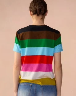 Cynthia Rowley Striped Tee STMUL Online