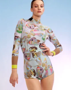 Cynthia Rowley Sunrise Paisley Wetsuit BLUMB Online