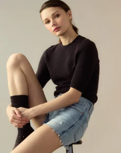 Cynthia Rowley Sydney Sweater BLACK Fashion