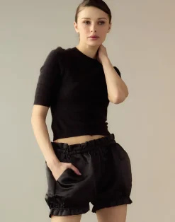 Cynthia Rowley Sydney Sweater BLACK Fashion