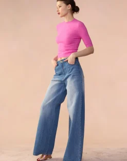 Cynthia Rowley Sydney Sweater PINK New