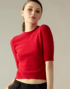 Cynthia Rowley Sydney Sweater Red New