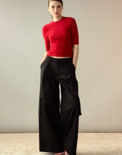 Cynthia Rowley Sydney Sweater Red New