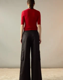 Cynthia Rowley Sydney Sweater Red New