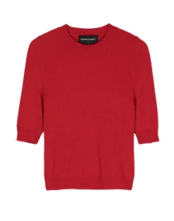 Cynthia Rowley Sydney Sweater Red New
