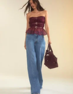 Cynthia Rowley The Everyday Jean Denim Hot