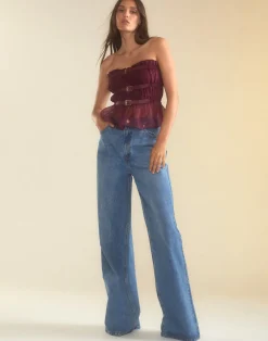 Cynthia Rowley The Everyday Jean Denim Hot