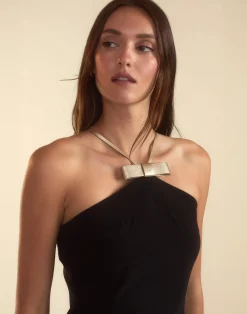 Cynthia Rowley The Little Bow Dress BLACK Fashion