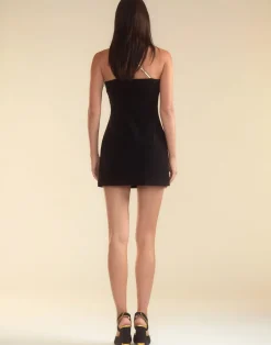 Cynthia Rowley The Little Bow Dress BLACK Fashion