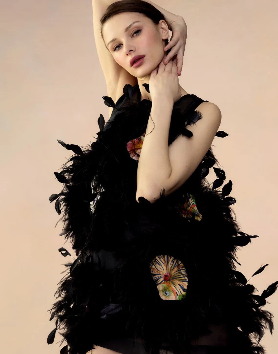 Cynthia Rowley Tickle Your Fancy Dress BLKMT Best