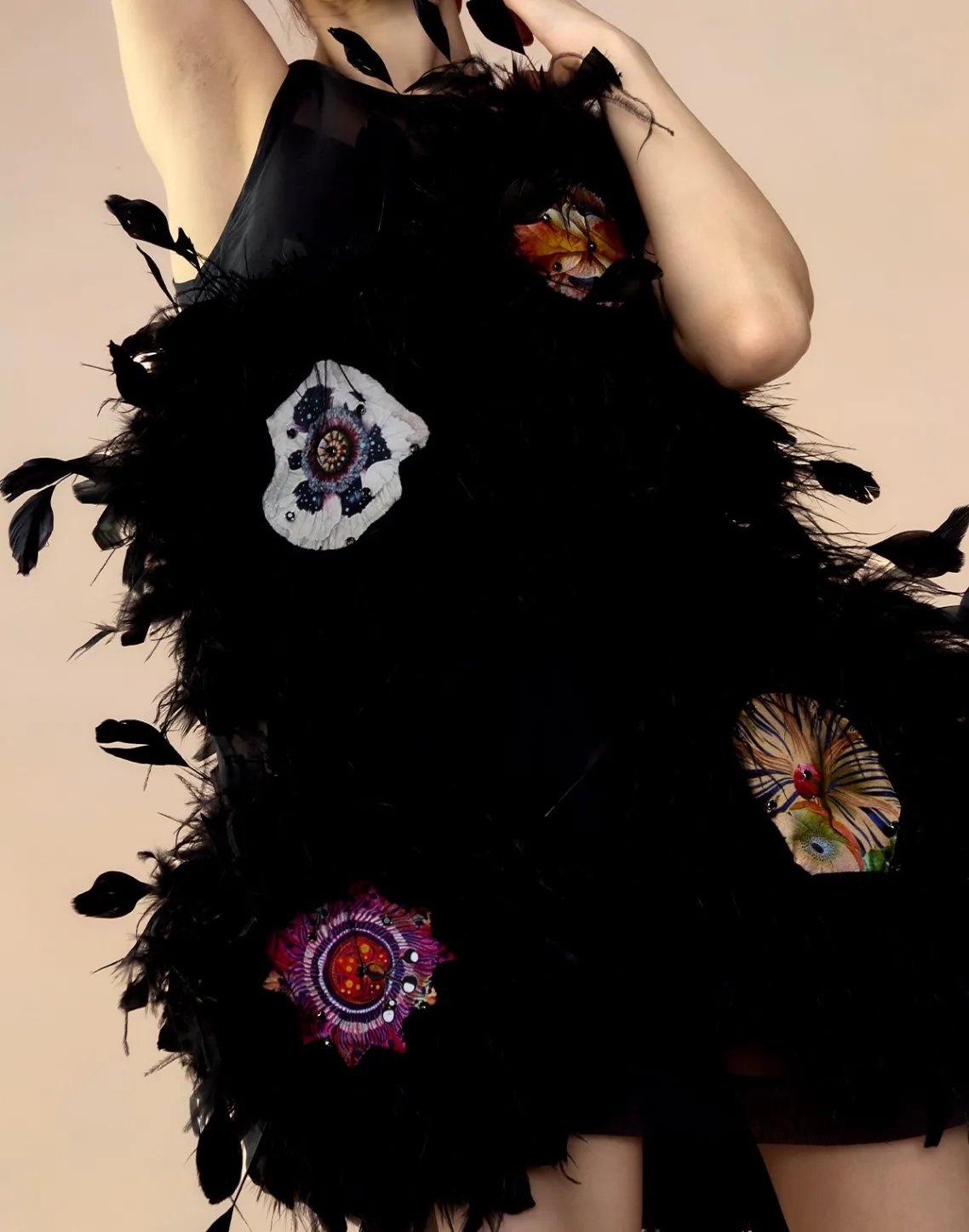 Cynthia Rowley Tickle Your Fancy Dress BLKMT Best