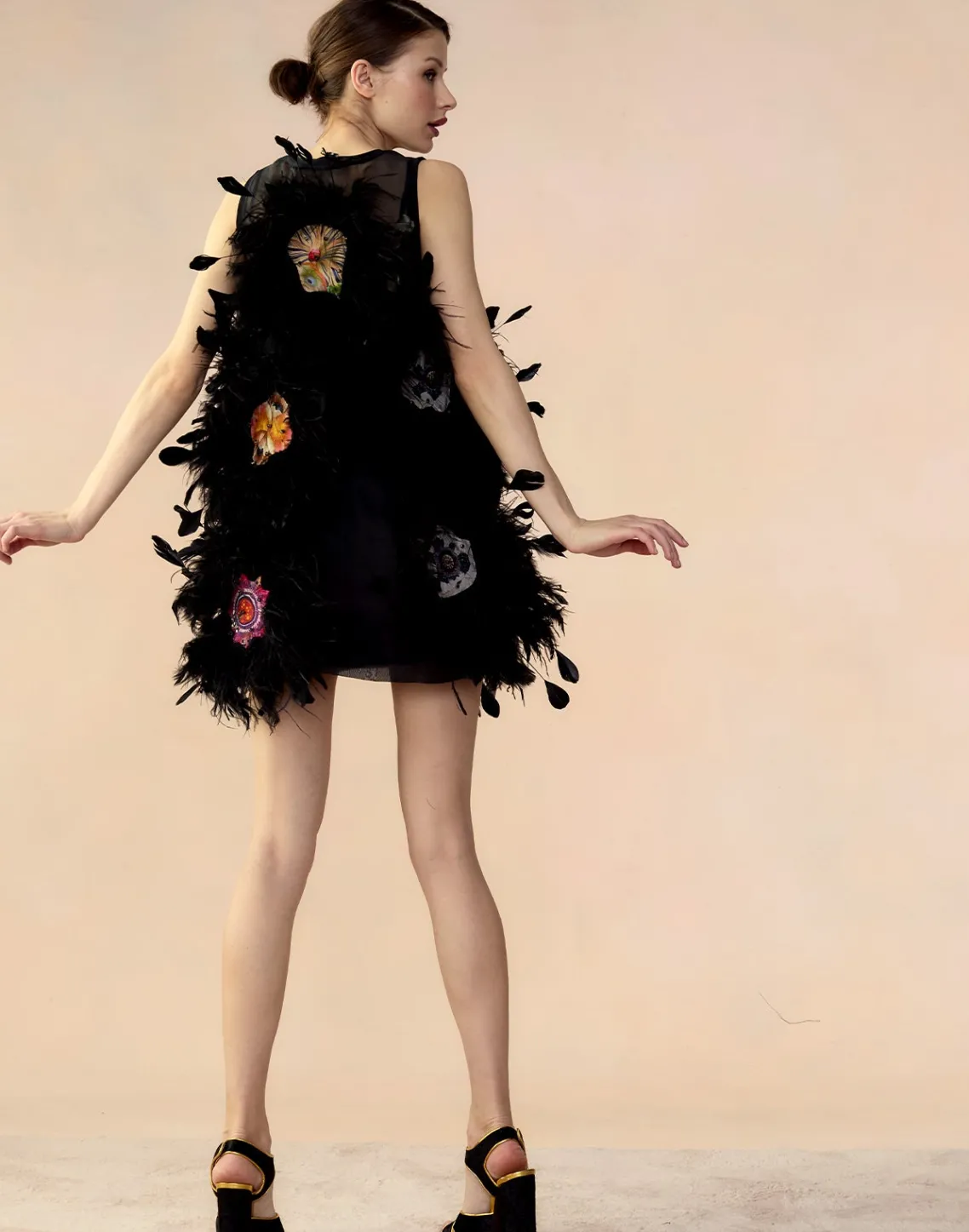 Cynthia Rowley Tickle Your Fancy Dress BLKMT Best