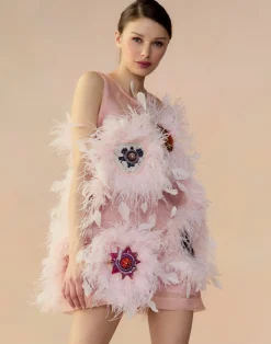 Cynthia Rowley Tickle Your Fancy Dress PNKMT Outlet