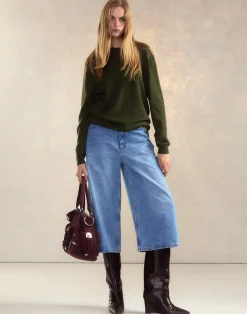 Cynthia Rowley Tommy Capri Denim Hot