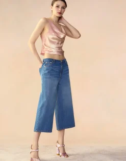 Cynthia Rowley Tommy Capri Denim Hot