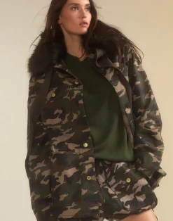 Cynthia Rowley Undercover Cargo Shorts GRNCAM Best