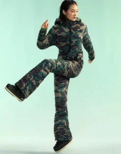 Cynthia Rowley Undercover Ski Suit GRNCAM Best