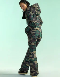 Cynthia Rowley Undercover Ski Suit GRNCAM Best