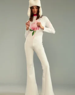 Cynthia Rowley Water Repellent Bonded Ski Suit WTPNK Online