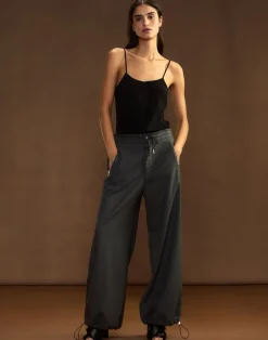 Cynthia Rowley Wellesley Flannel Trouser HGREY Online