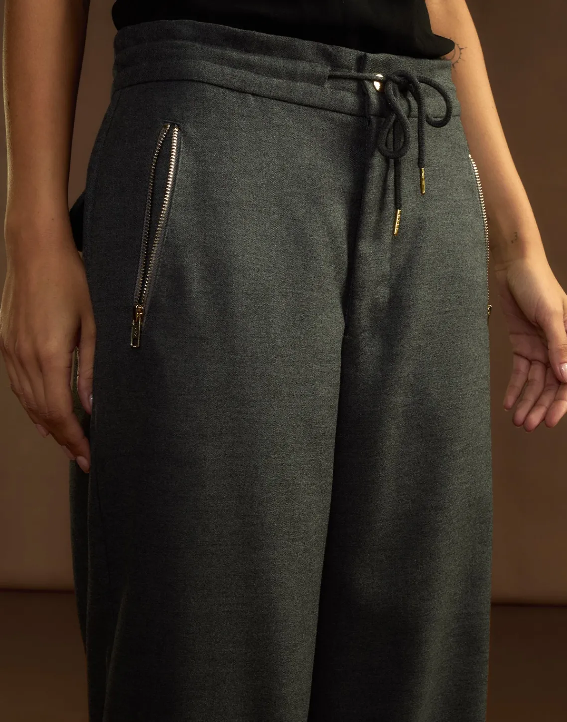 Cynthia Rowley Wellesley Flannel Trouser HGREY Online