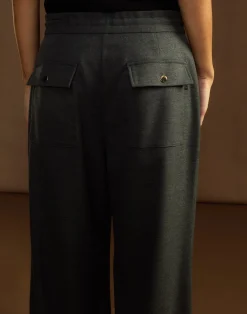 Cynthia Rowley Wellesley Flannel Trouser HGREY Online